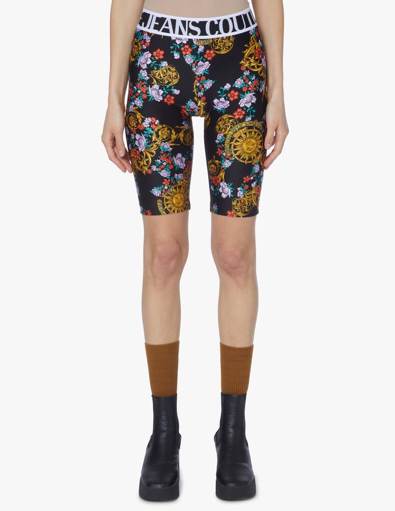 rinascente Versace Jeans Couture Pantaloncini Ciclista - nero