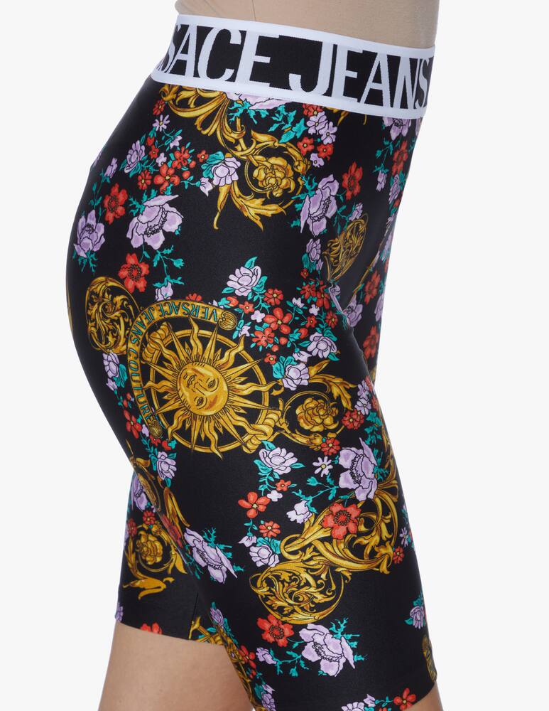 rinascente Versace Jeans Couture Pantaloncini Ciclista - nero