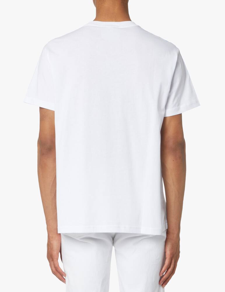 rinascente Versace Jeans Couture T-shirt tape logo - white