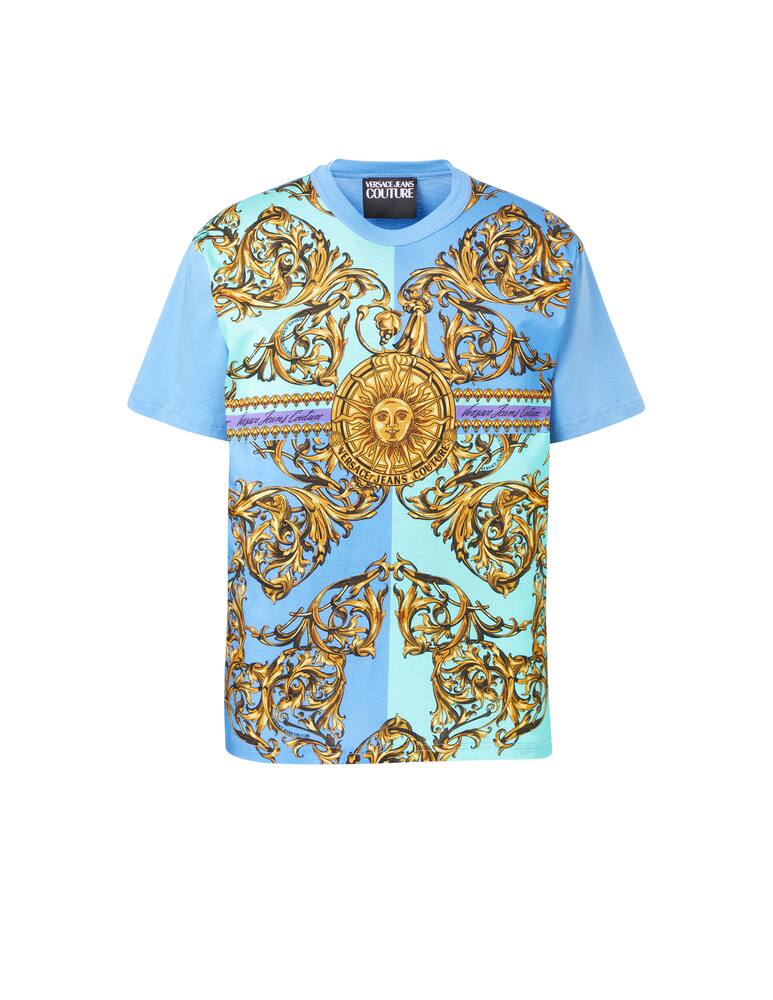 rinascente Versace Jeans Couture Maglietta regular garland sun - multicolor