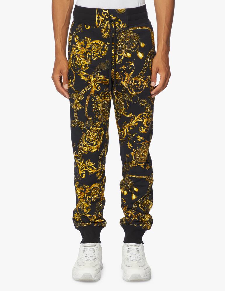 rinascente Versace Jeans Couture Pantaloni tuta bijoux barocco