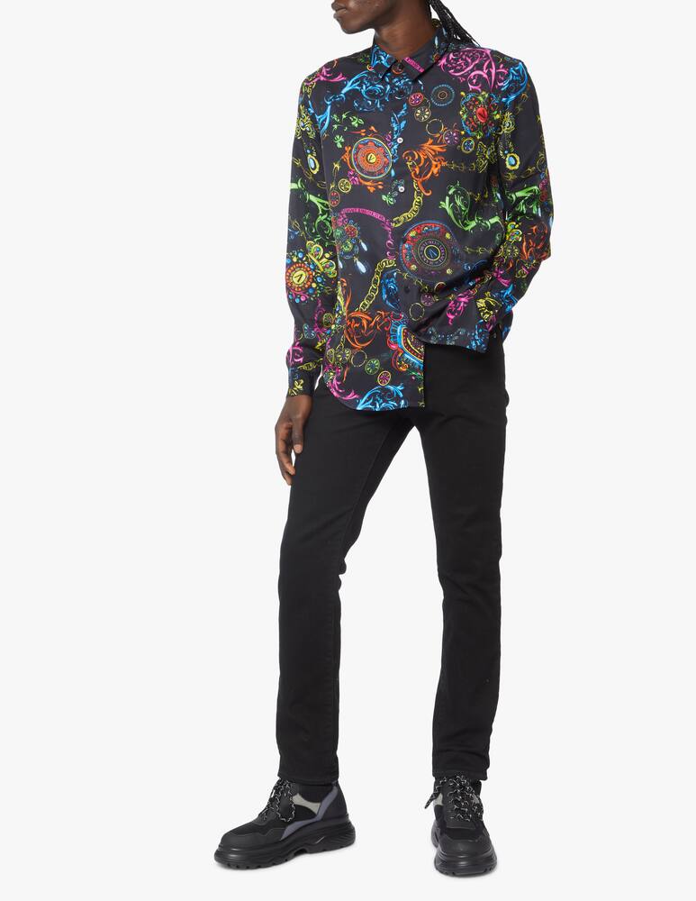 rinascente Versace Jeans Couture Baroque bijoux shirt
