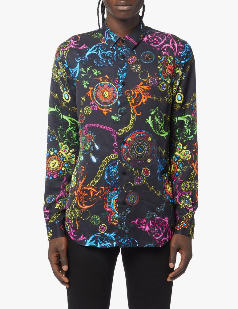 rinascente Versace Jeans Couture Baroque bijoux shirt