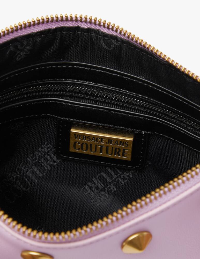 rinascente Versace Jeans Couture Borsa mini con borchie - lilla