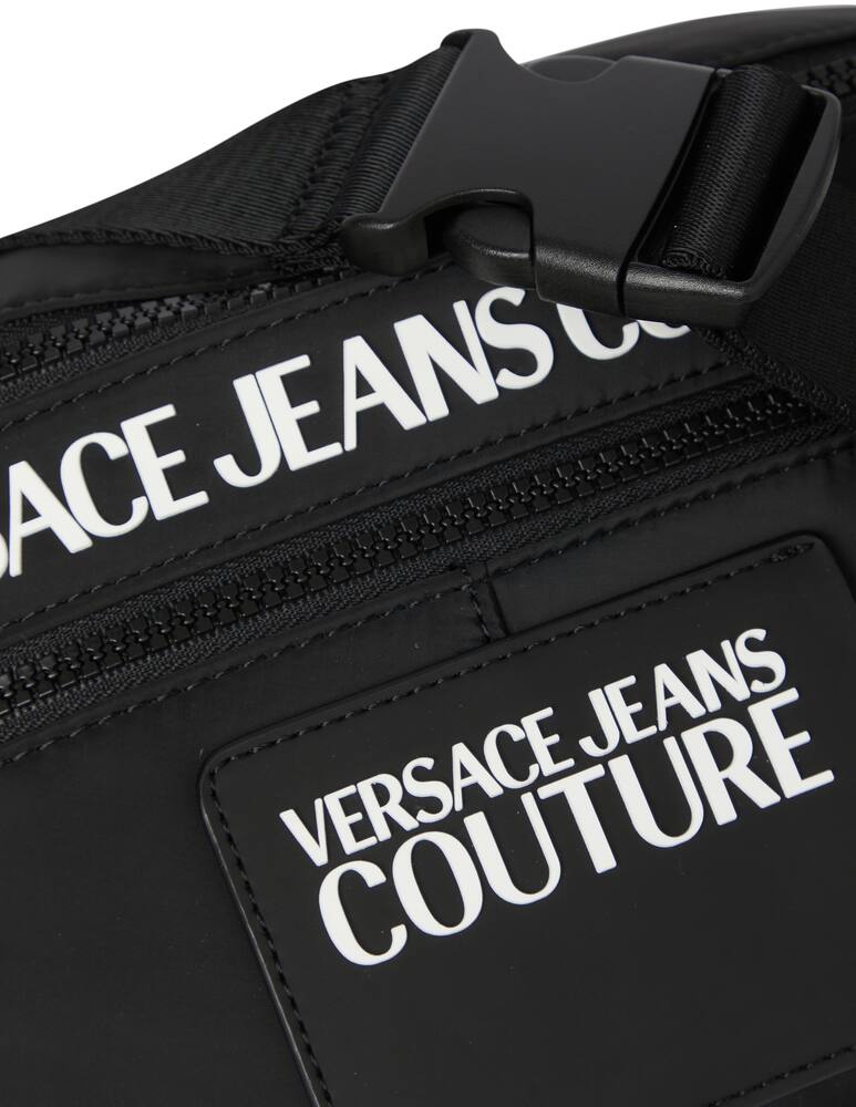 rinascente Versace Jeans Couture Marsupio scritta logo - nero