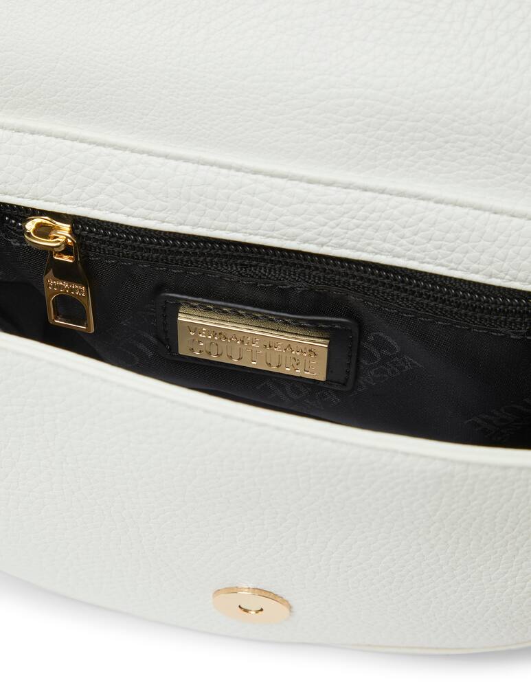 rinascente Versace Jeans Couture Borsa a mano mezzaluna - bianco