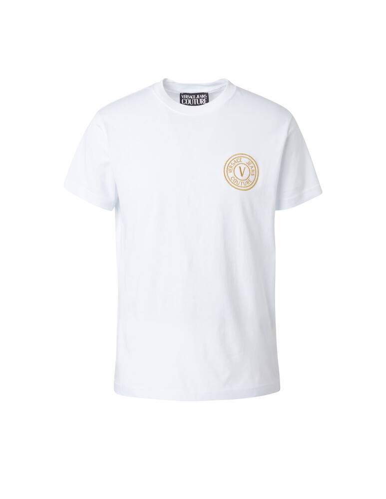 rinascente Versace Jeans Couture Maglietta mini emblema versace - multicolor