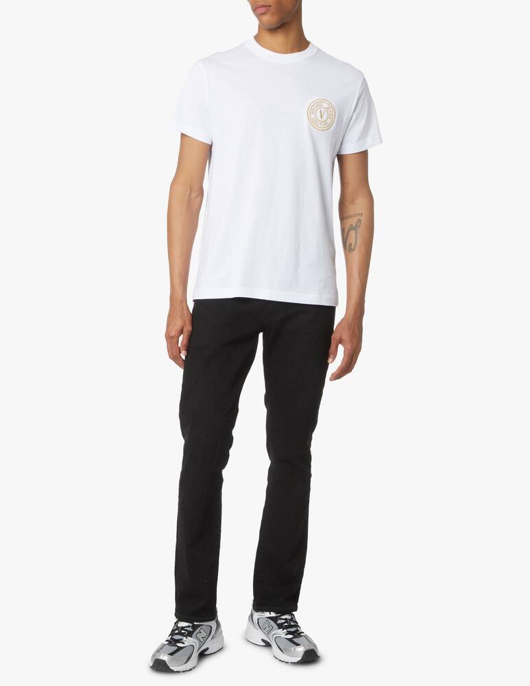 rinascente Versace Jeans Couture Maglietta mini emblema versace - multicolor