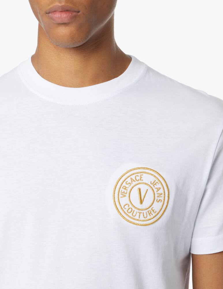 rinascente Versace Jeans Couture Maglietta mini emblema versace - multicolor