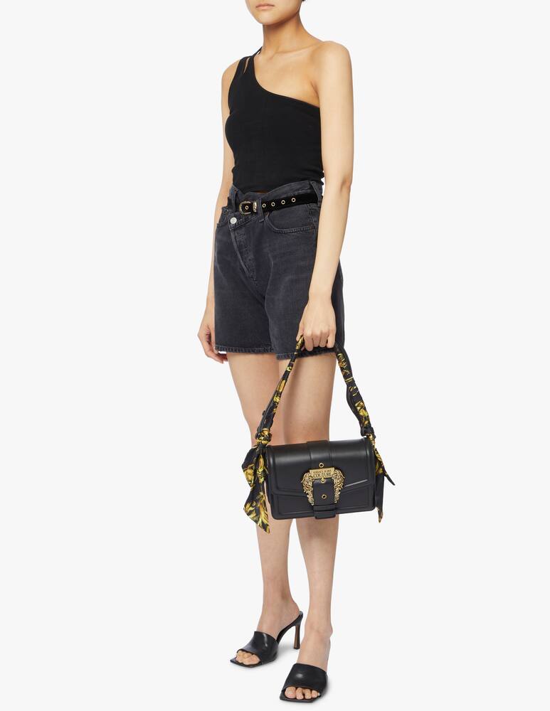 rinascente Versace Jeans Couture Borsa con fibbia barocco - nero