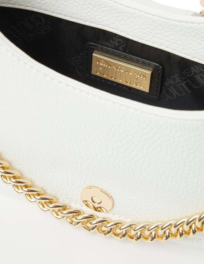 rinascente Versace Jeans Couture Borsa a spalla s con fibbia - bianco