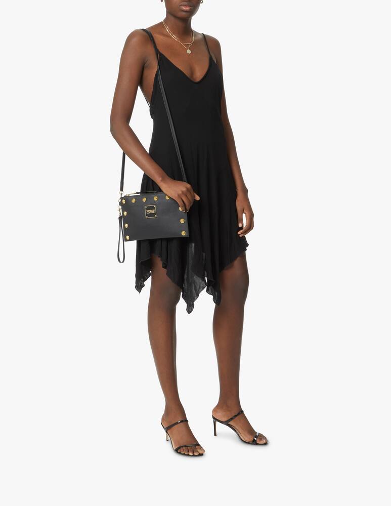 rinascente Versace Jeans Couture Mini bag with studs - black