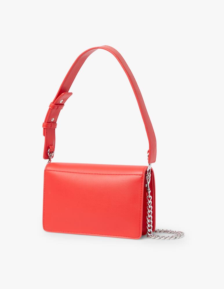 rinascente Versace Jeans Couture Borsa con patta e logo - rosso