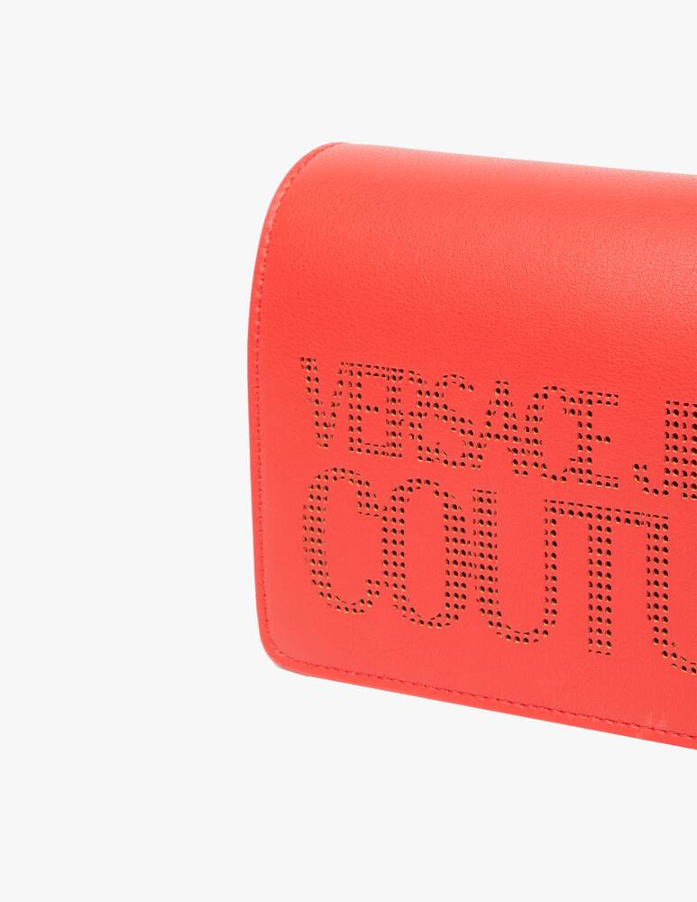 rinascente Versace Jeans Couture Borsa con patta e logo - rosso