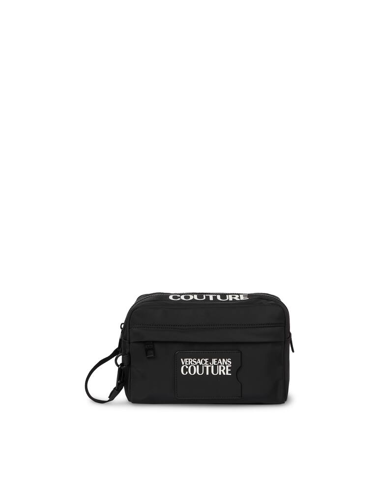 Versace Jeans Couture Lettering logo washbag - black - picture 1 Versace Jeans Couture Lettering logo washbag - black - picture 1