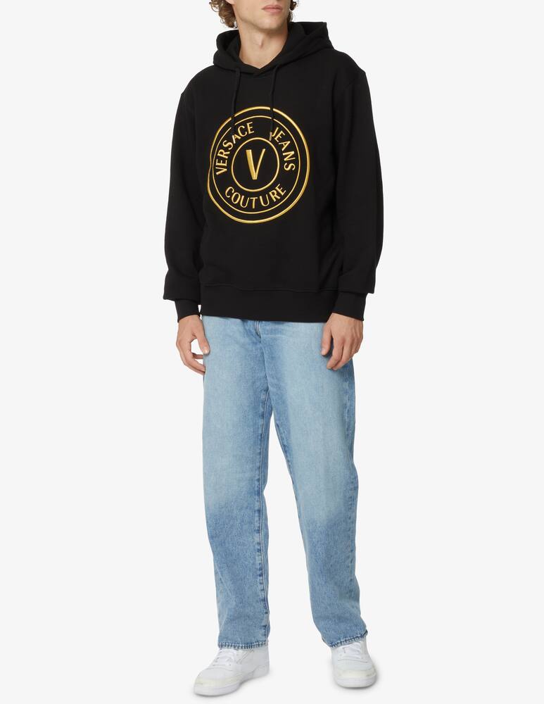 rinascente Versace Jeans Couture Logo hoodie - Black