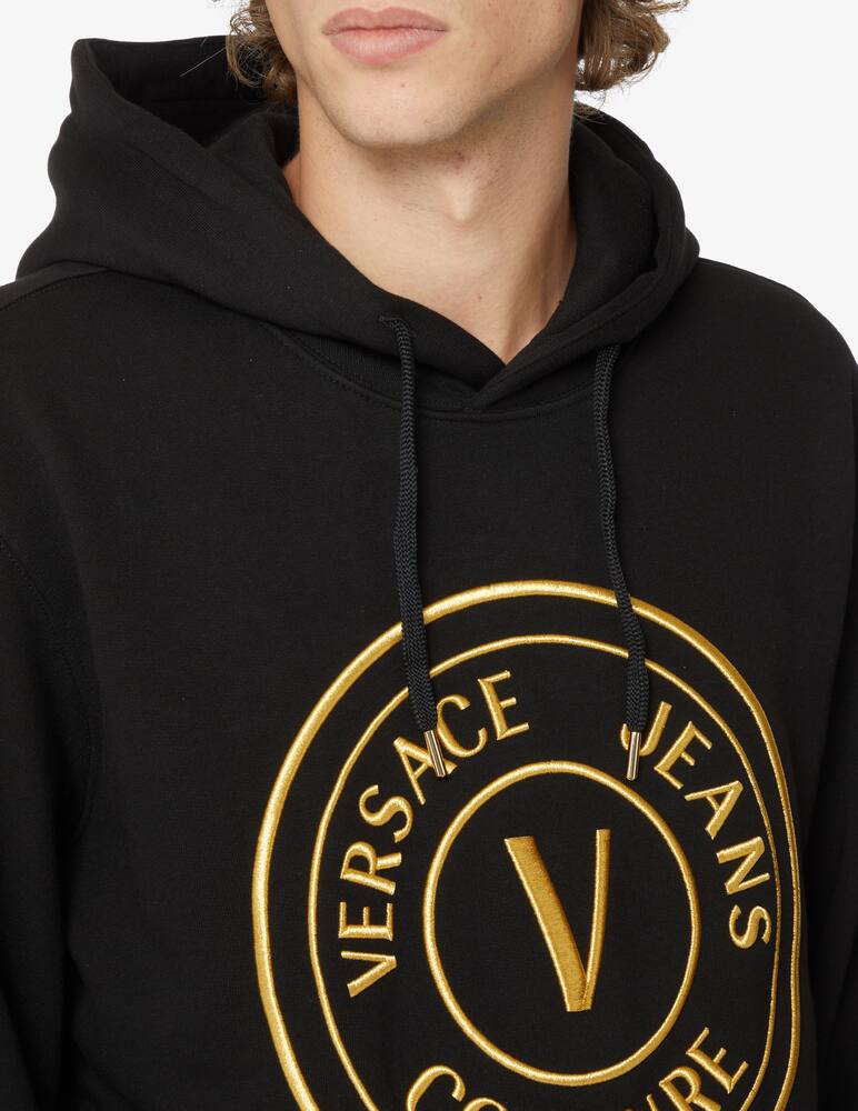 rinascente Versace Jeans Couture Logo hoodie - Black
