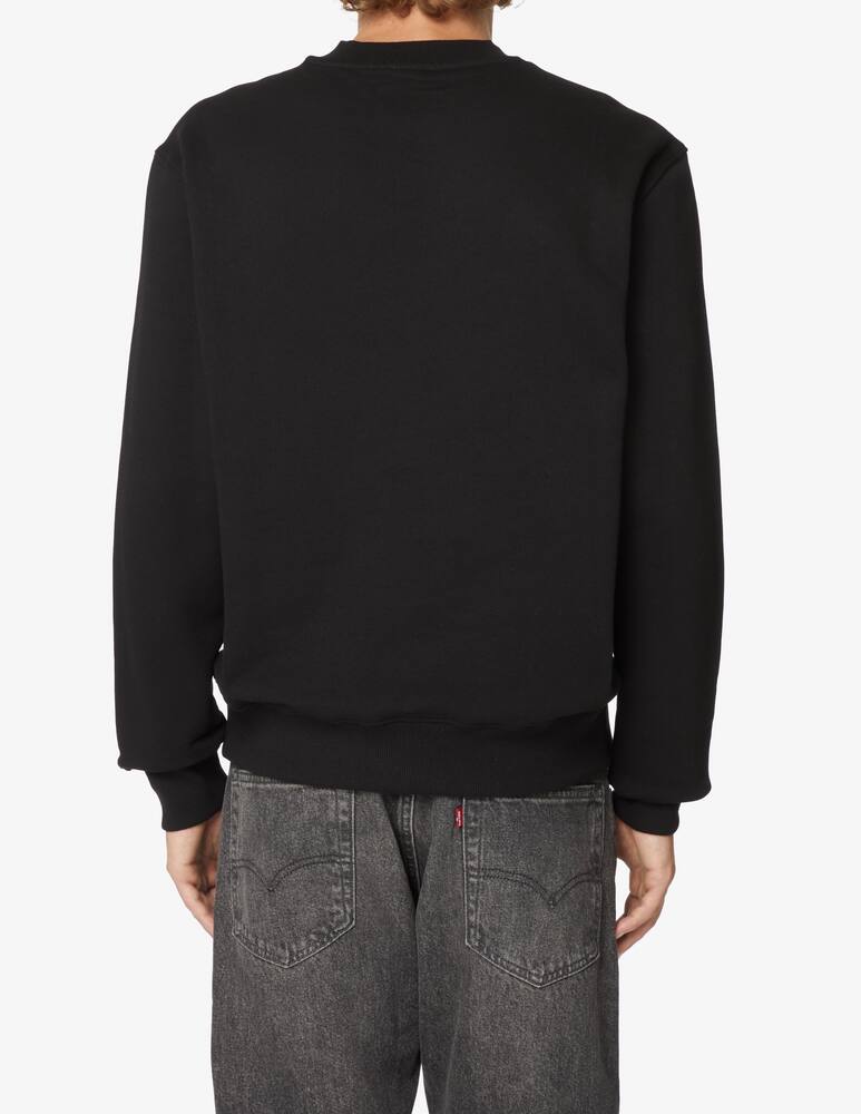 rinascente Versace Jeans Couture Logo crewneck sweather - Black
