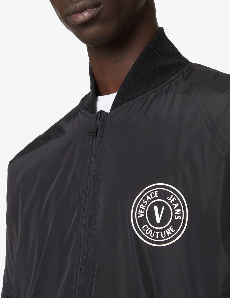 rinascente Versace Jeans Couture Barocco bomber jacket - Black