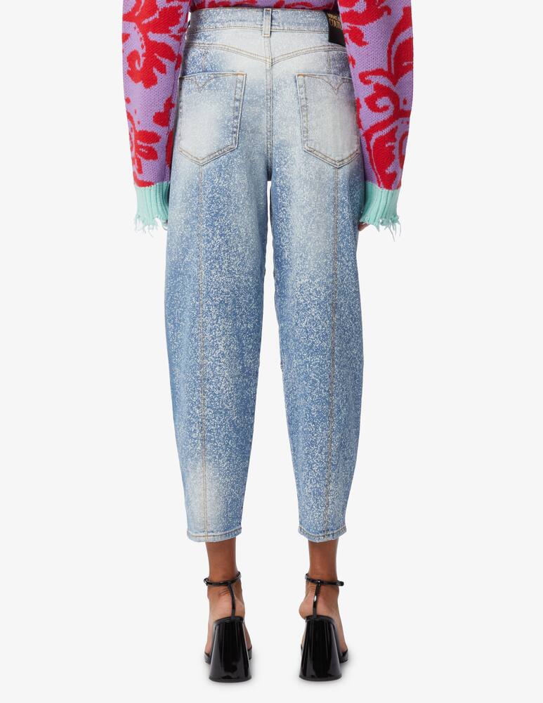 rinascente Versace Jeans Couture Carrot high rise jeans - Blue