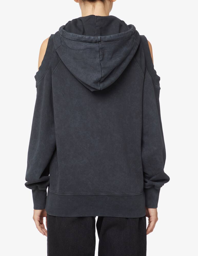 rinascente Versace Jeans Couture Felpa con cappuccio in cotone - Nero