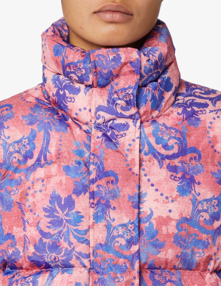 rinascente Versace Jeans Couture Cropped bomber jacket - Violet