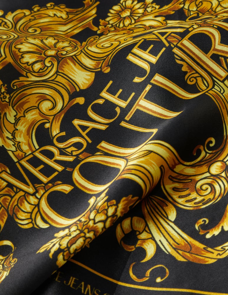 rinascente Versace Jeans Couture Sciarpa Barocco - Blu
