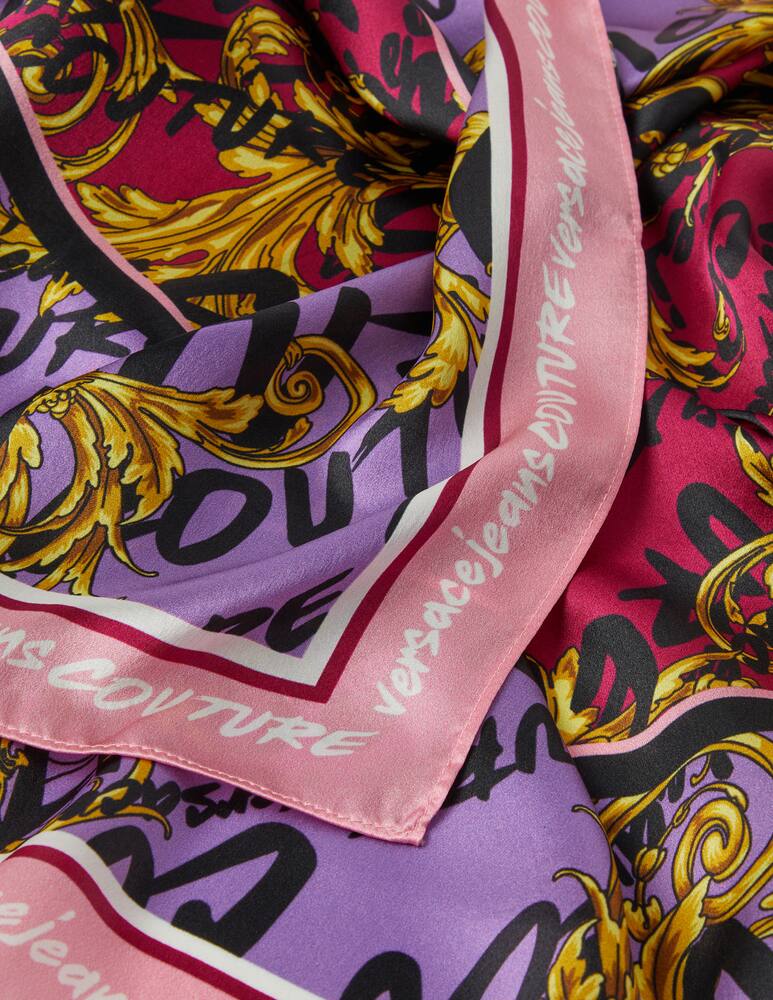 rinascente Versace Jeans Couture Barroco scarf - Pink