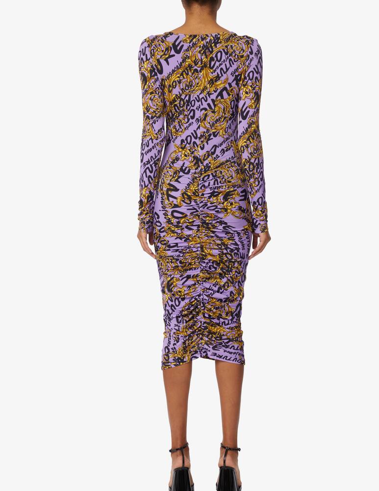 rinascente Versace Jeans Couture Midi dress - Violet