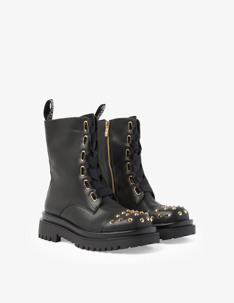 rinascente Versace Jeans Couture Stivaletti con borchie Drew - Nero