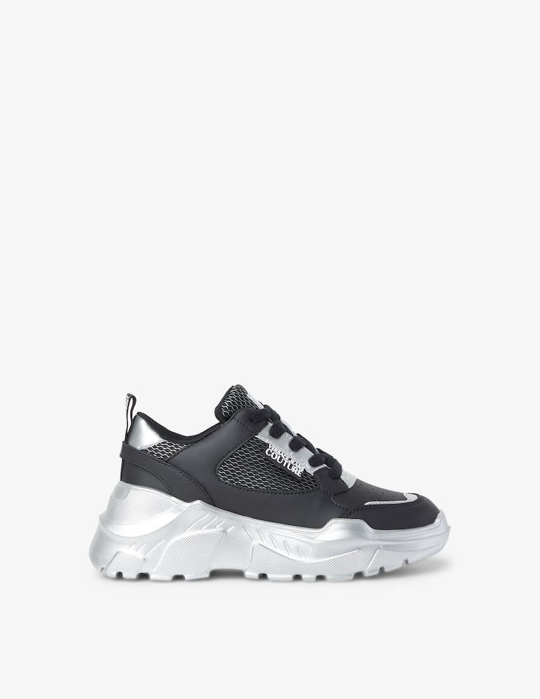 Versace Jeans Couture Speedtrack leather sneakers - Black - picture 1 Versace Jeans Couture Speedtrack leather sneakers - Black - picture 1
