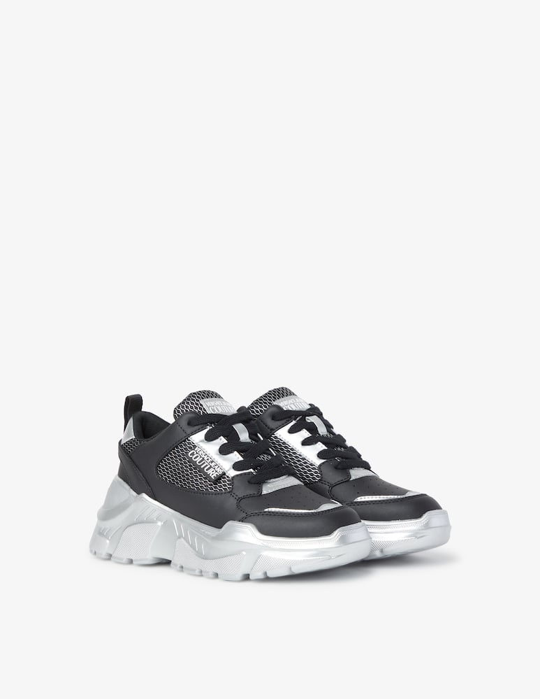 Versace Jeans Couture Speedtrack leather sneakers - Black - picture 2 Versace Jeans Couture Speedtrack leather sneakers - Black - picture 2