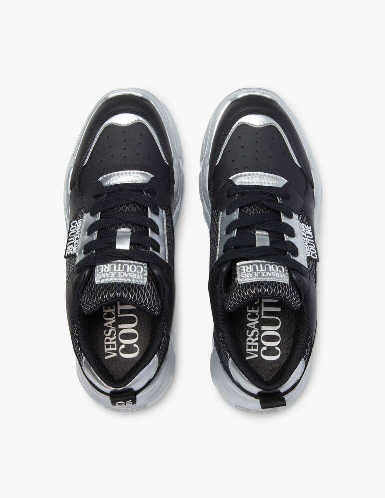 rinascente Versace Jeans Couture Sneakers in pelle Speedtrack - Nero