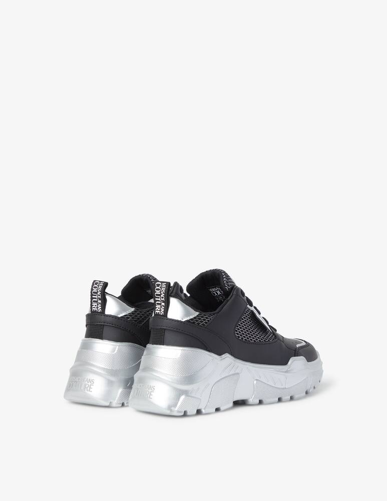 Versace Jeans Couture Speedtrack leather sneakers - Black - picture 4 Versace Jeans Couture Speedtrack leather sneakers - Black - picture 4