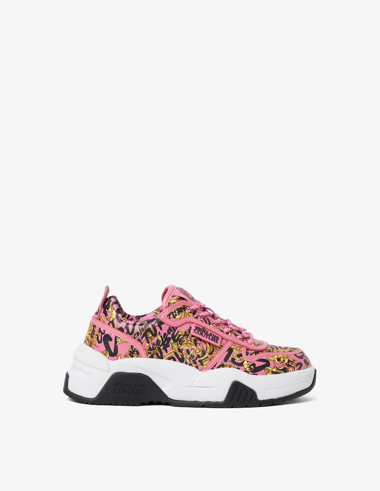 rinascente Versace Jeans Couture Sneakers in pelle Stargazed - Rosa