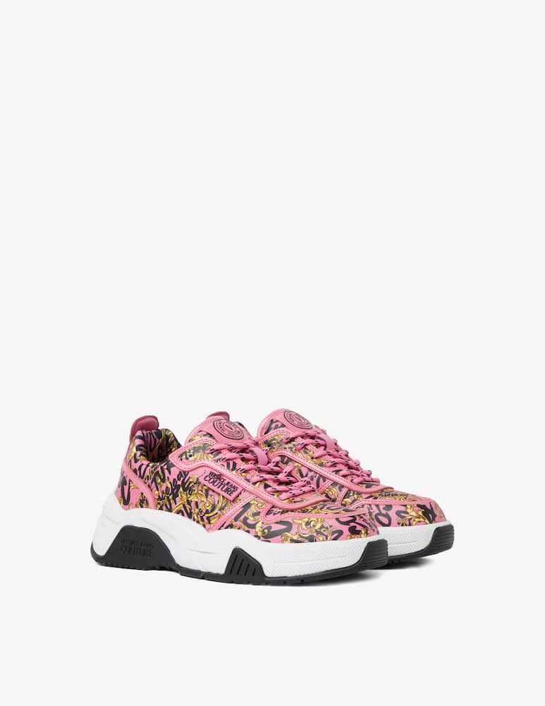 rinascente Versace Jeans Couture Sneakers in pelle Stargazed - Rosa