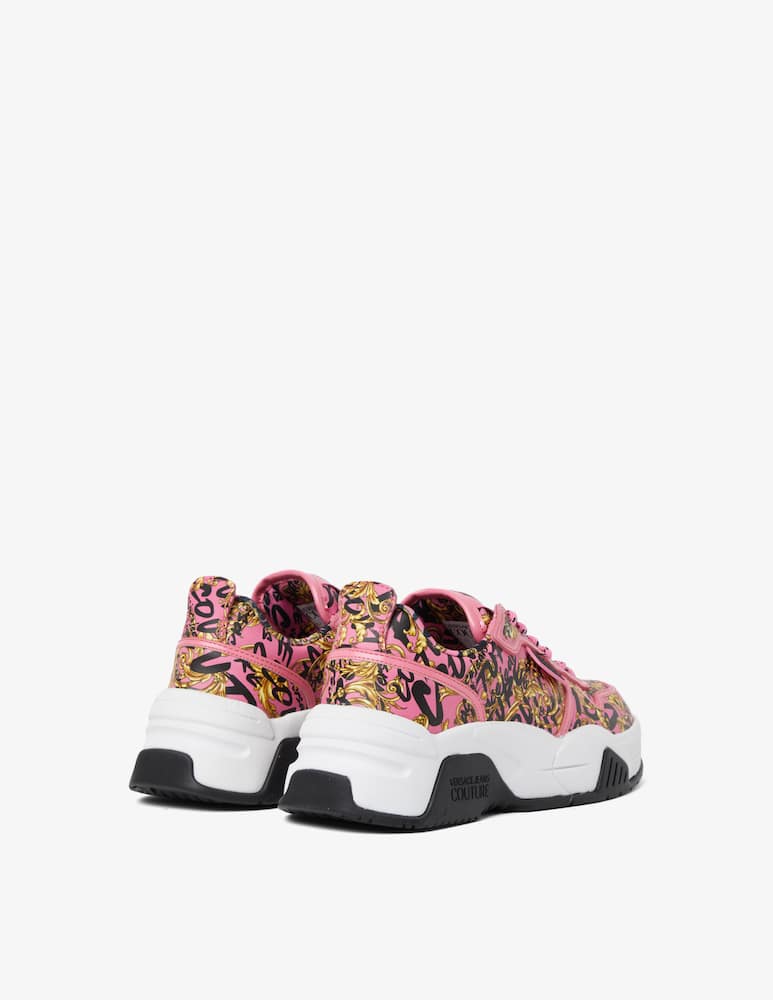 rinascente Versace Jeans Couture Sneakers in pelle Stargazed - Rosa