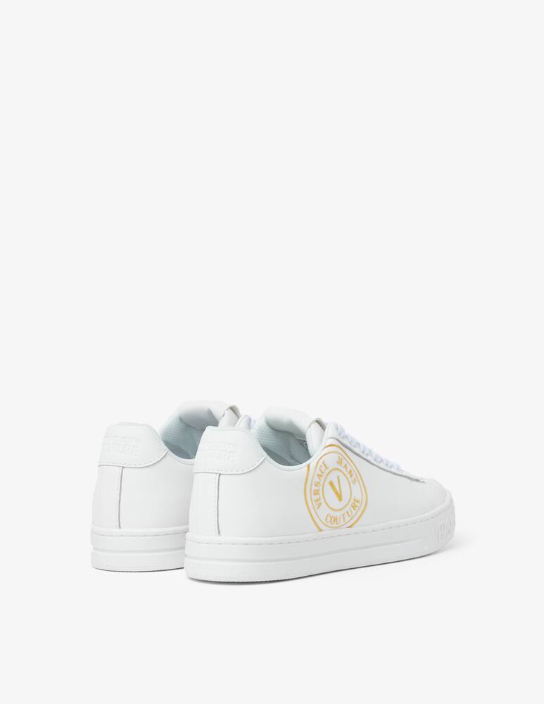 rinascente Versace Jeans Couture Sneakers in pelle Court - Bianco