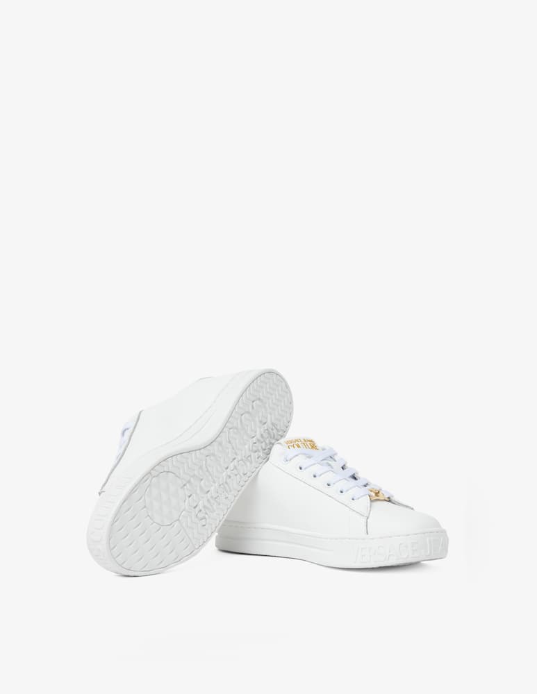rinascente Versace Jeans Couture Sneakers in pelle Court - Bianco
