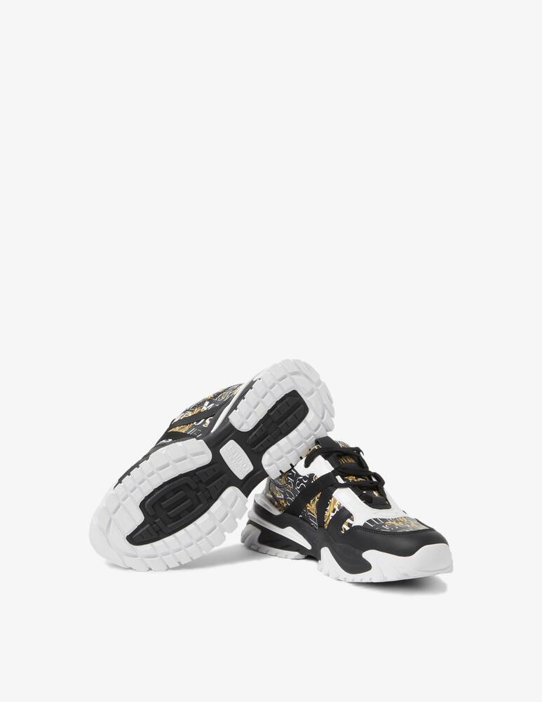 Versace Jeans Couture Barocco printed trail trek sneakers - Black - picture 5