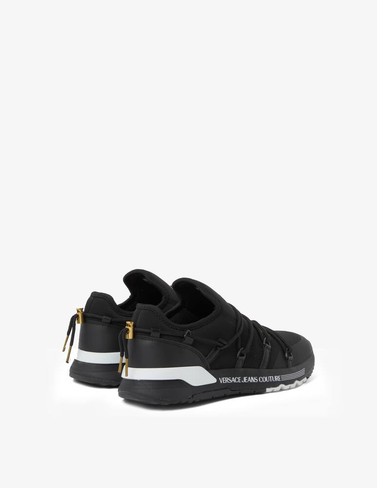 rinascente Versace Jeans Couture Dynamic neoprene logo sneakers - Black