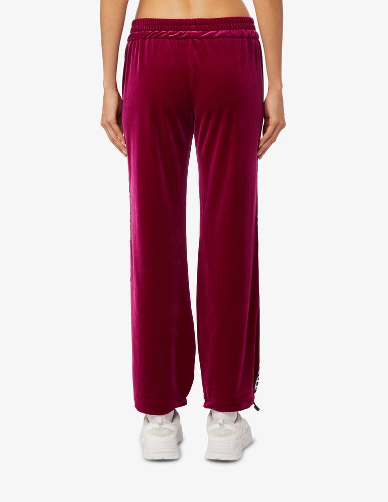 rinascente Versace Jeans Couture Velvet sweatpants - Red
