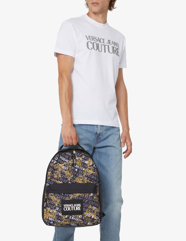 rinascente Versace Jeans Couture Zaino barocco in nylon - Multicolor