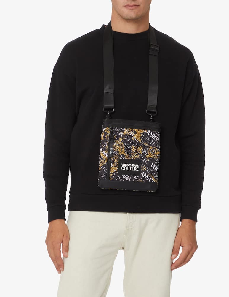 rinascente Versace Jeans Couture Borsello tracolla barocco - Nero