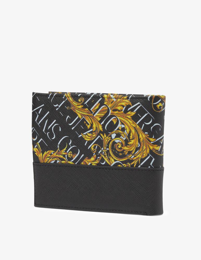 rinascente Versace Jeans Couture Partafoglio con stampa barocco - Nero