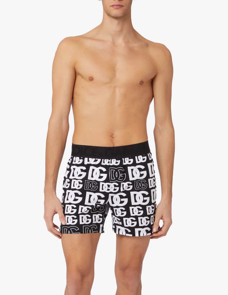 Dolce & Gabbana Jersey logo trunk - Multi - picture 1 Dolce & Gabbana Jersey logo trunk - Multi - picture 1
