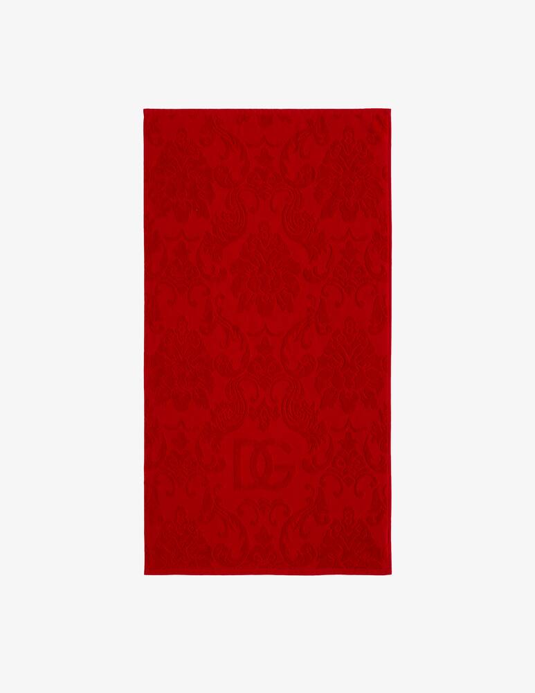 rinascente Dolce & Gabbana Set 5 Asciugamani in Spugna di Cotone - Rosso
