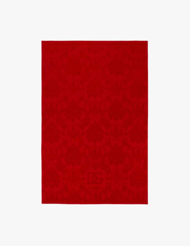 rinascente Dolce & Gabbana Set 5 Asciugamani in Spugna di Cotone - Rosso