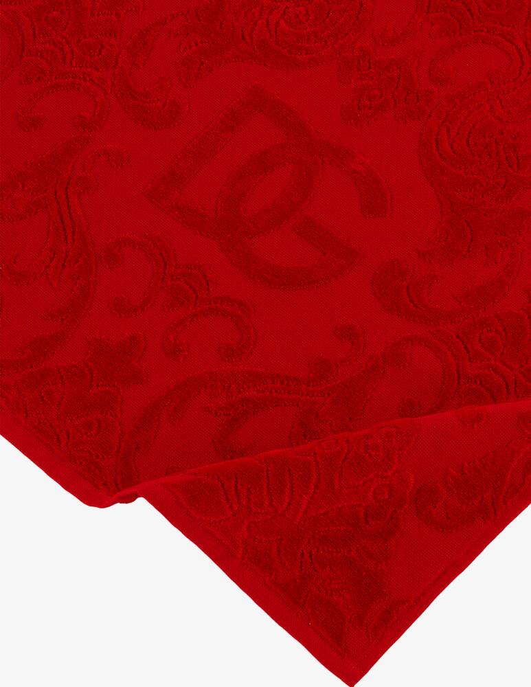 rinascente Dolce & Gabbana Set 5 Asciugamani in Spugna di Cotone - Rosso