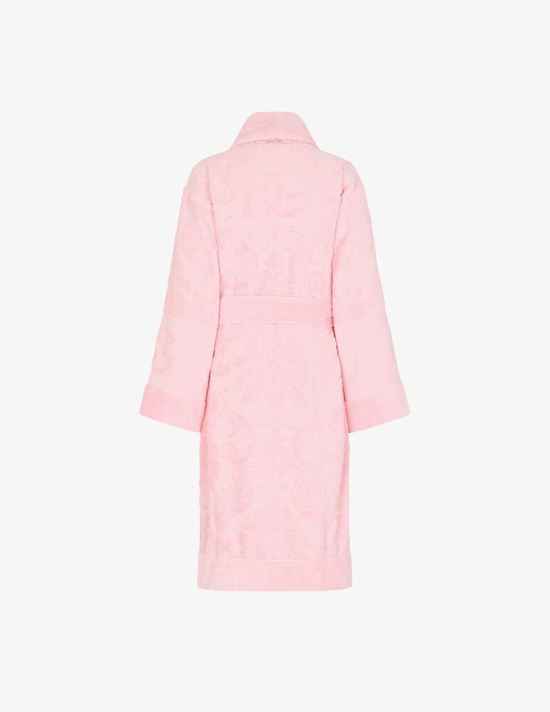 Dolce & Gabbana Accappatoio in Spugna di Cotone Jacquard - immagine 10 Dolce & Gabbana Accappatoio in Spugna di Cotone Jacquard - immagine 10